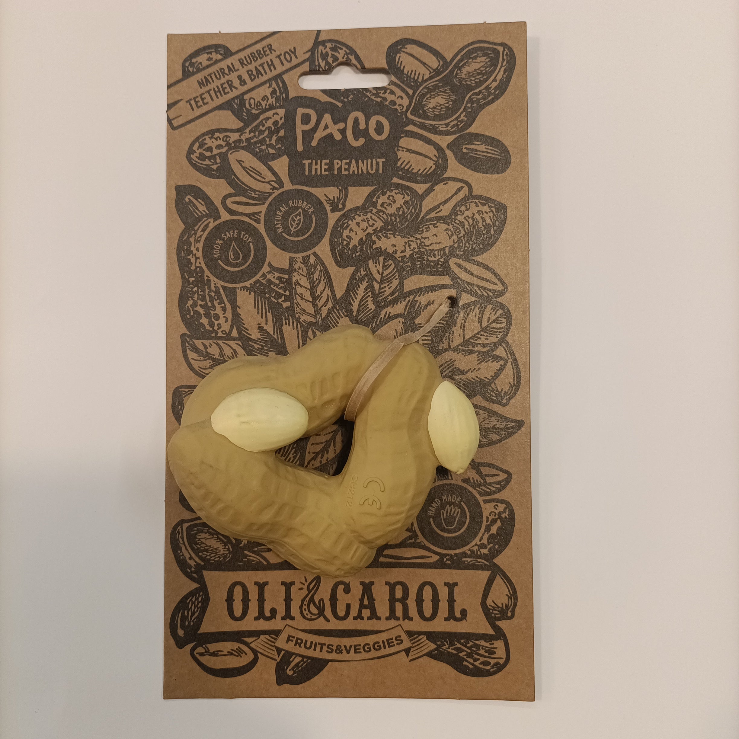 Noccioline - gioco in gomma per la dentizione